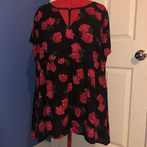 TORRID Floral Blouse